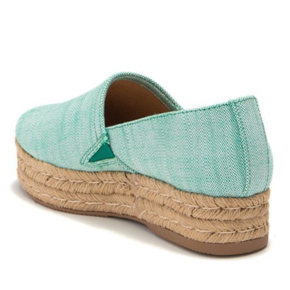 NEW Naturalizer Thea Espadrille Flat Turquoise 8.5 - Picture 2 of 7